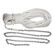 Lewmar Anchor Rode 15’ 5/16” G4 Chain w/150’ 5/8” Rope w/Shackle - HM15H150PX