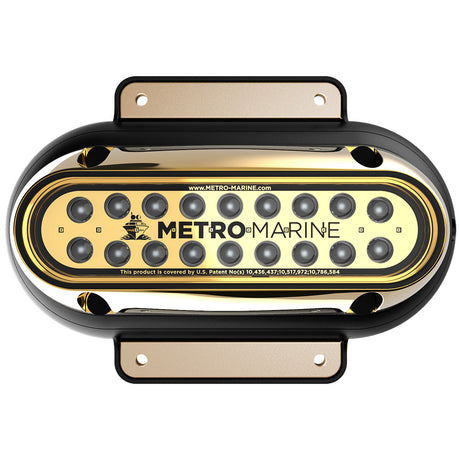 Metro Marine High-Output Elongated Surface Mount Light w/Intelligent Monochromatic LED's - Blue, 45° Beam - F-SME1-H-B3-45