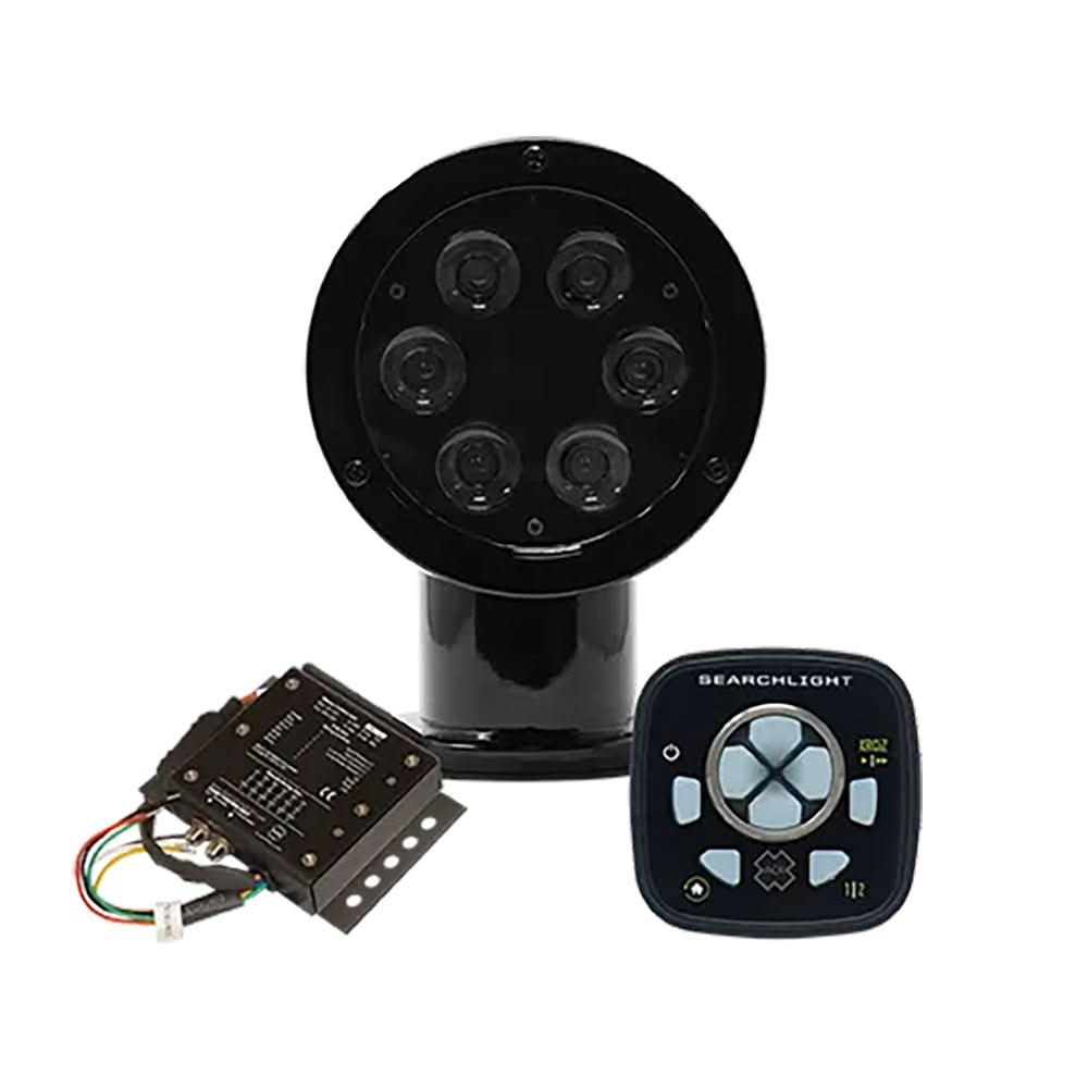 ACR Electronics RCL - 50 LED Black Searchlight with URP - 103 Wired Point Pad and URC - 104 Master Controller - 1983 - Anchor Express