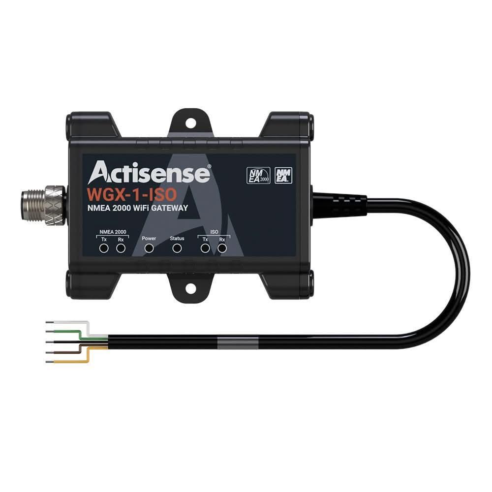 Actisense WGX - 1 - ISO WiFi NMEA 0183 to NMEA2000 Gateway with PC Interface and ISO Connection - WGX - 1 - ISO - Anchor Express