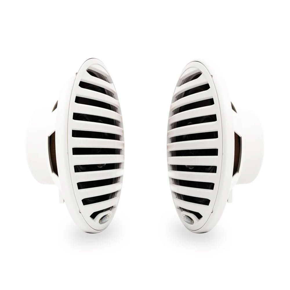 Aquatic AV 6.5 - inch Economy Marine Speakers - White Pair - EC121 - Anchor Express