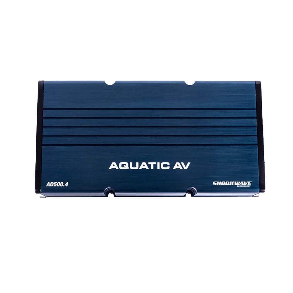 Aquatic AV AD500.4 4 - Channel Waterproof Amplifier for Marine and Off - Rroad Use - AD504 - Anchor Express