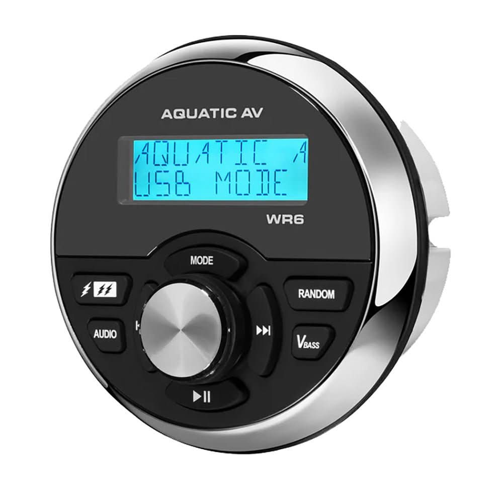 Aquatic AV WR6 Wired Remote Control for 6 - Series Marine and Outdoor Audio - WR600 - Anchor Express