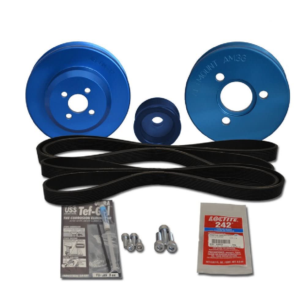Balmar Pulley Kit f/Yanmar 3JH5, 3JH4 - E, 4JH4 - E, 4JH5, 4JH5 - E - Anchor Express