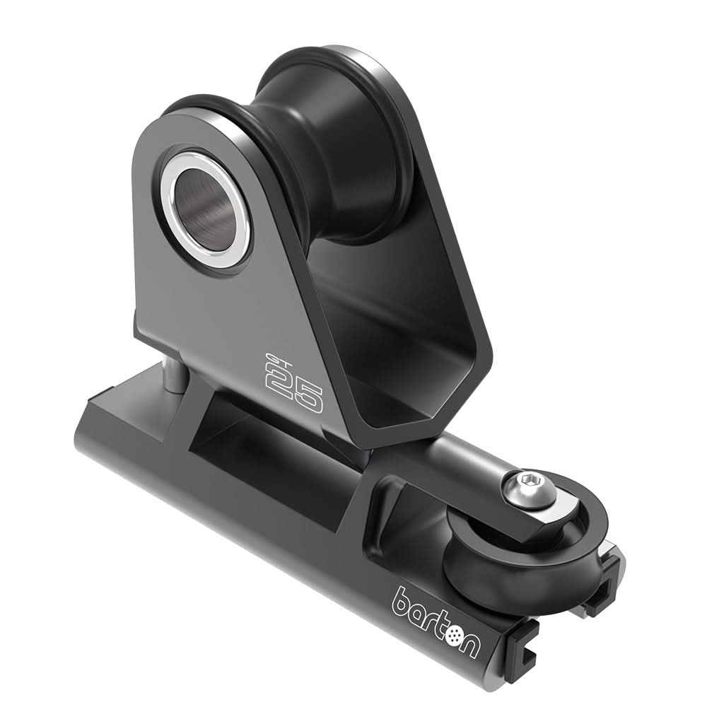 Barton 25mm Towable Genoa Car 2:1 Purchase - Black - Anchor Express