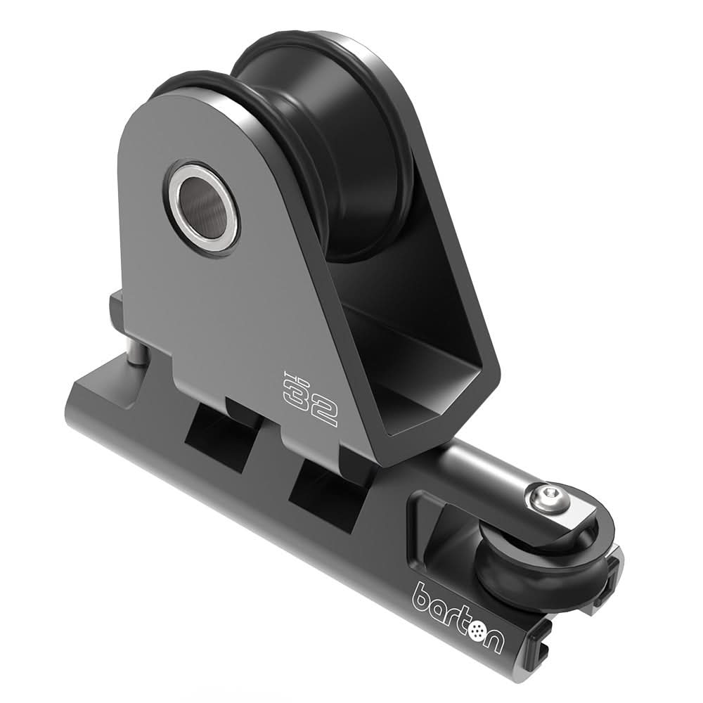 Barton 32mm Towable Genoa Car 2:1 Purchase - Heavy Duty - Black - Anchor Express