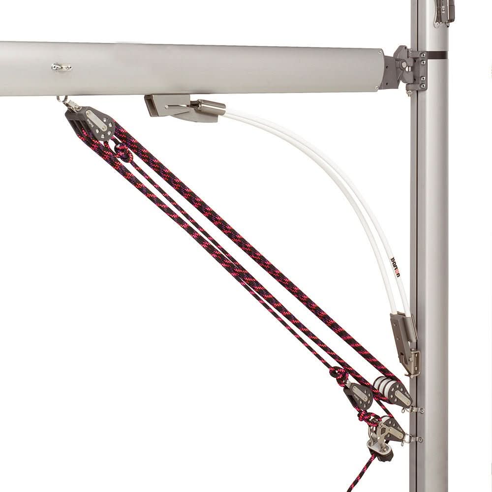 Barton Boomstrut - Silver/White f/Boats 30 - 35' - Anchor Express