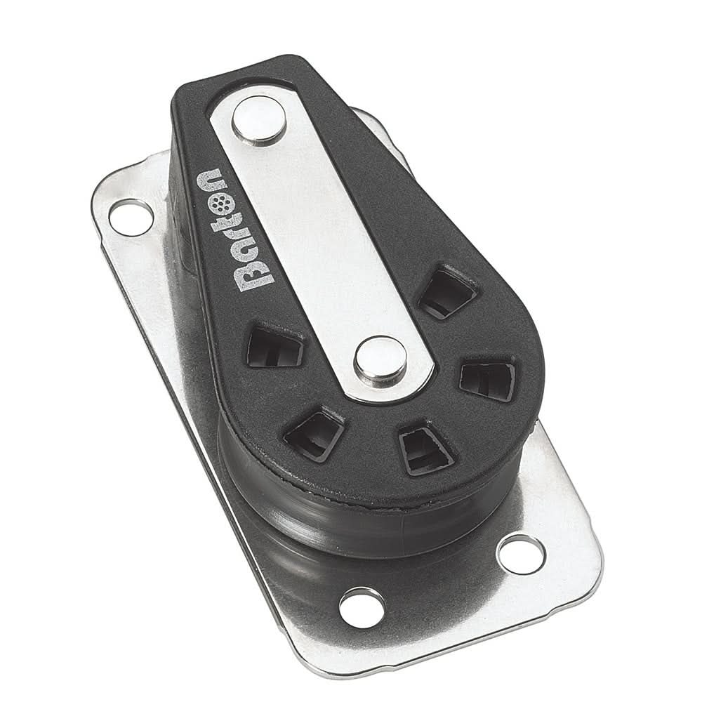 Barton Marine Size 3 45mm Plain Bearing Pulley Block Cheek Block - Anchor Express