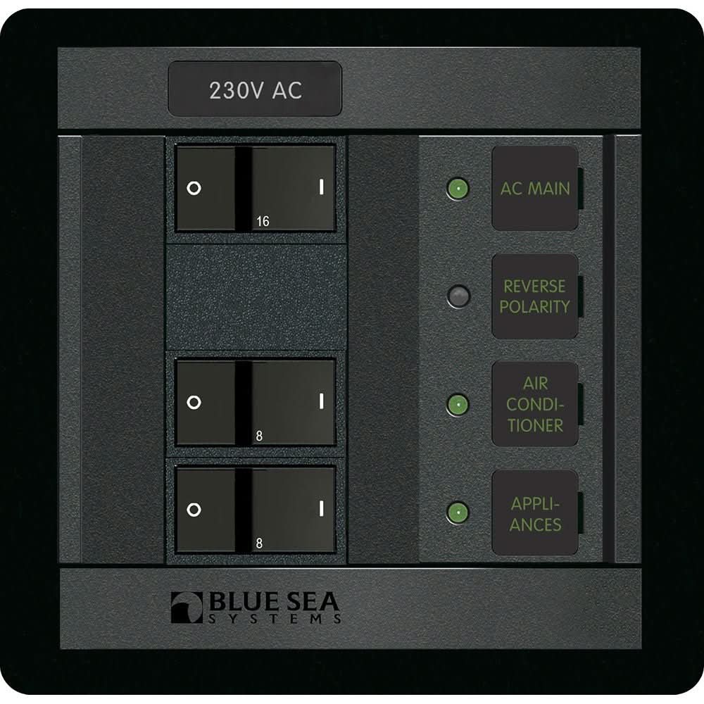 Blue Sea 230 Volt AC Main + 2 Positions - Anchor Express