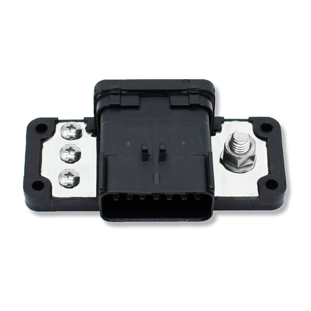 Bluewater 14 Position FCI Busbar with 3 Screw 1 Post - 150A DC Marine Electrical Connection - 2314 - B - 001 - Anchor Express