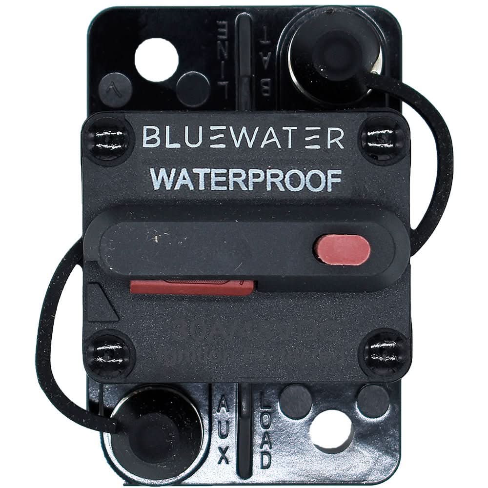Bluewater 90 Amp Surface Mount Circuit Breaker - Heavy - Duty Marine, RV, Truck, and Bus Electrical Protection - 77000 - 9900 - 090 - Anchor Express