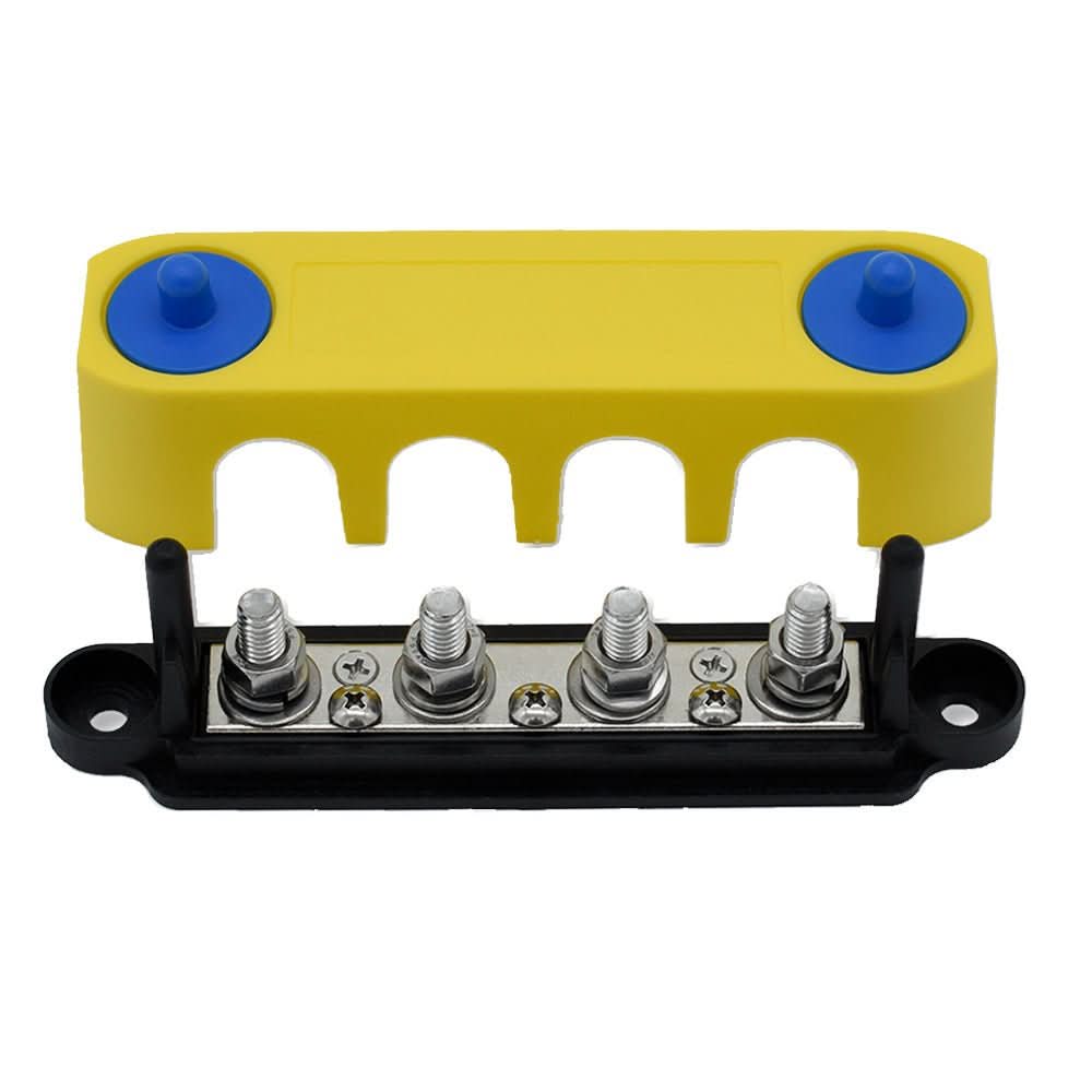 Bluewater Common Stud 4 Gang Negative Busbar Terminal Block - Model 313756 - B - 023 - 313756 - B - 023 - Anchor Express