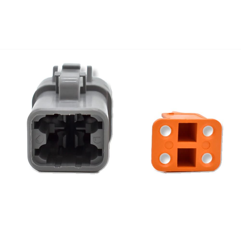 Bluewater DTM06 - 4S 4 - Position Female Connector for Reliable Marine and Industrial Wiring - DTM06 - 4S - Anchor Express
