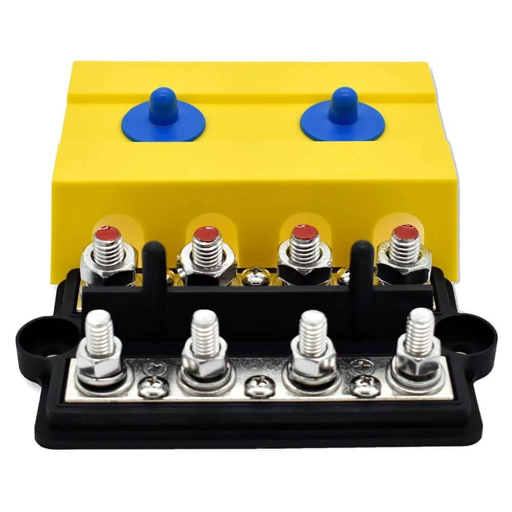 Bluewater Dual 4 - Gang Busbar with 250 Amp Capacity and Dual Circuit Design - 313856 - B - 023 - Anchor Express