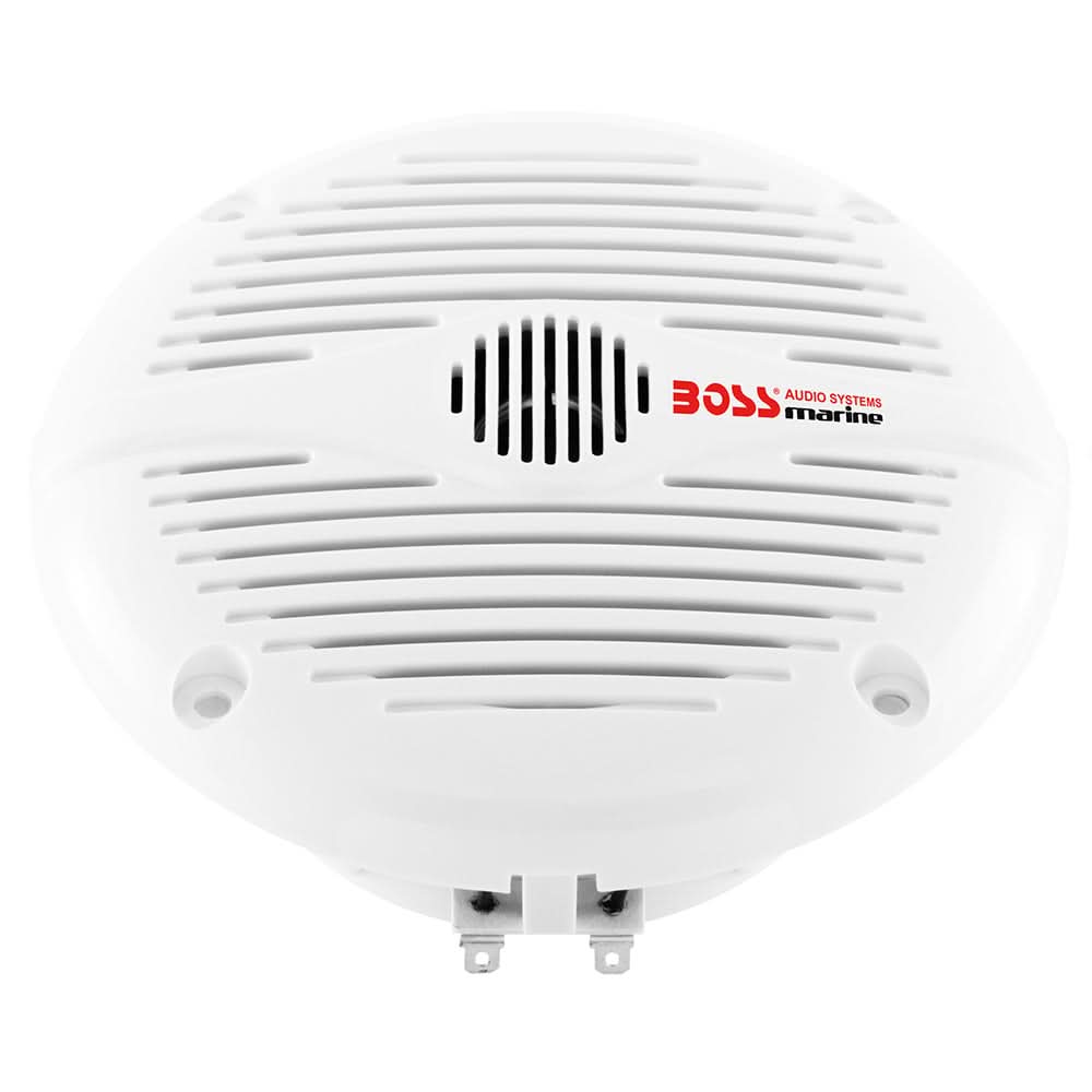 Boss Audio MR50 5.25 - Inch Marine - Grade Round Speakers - White (Pair) - MR50 - Anchor Express