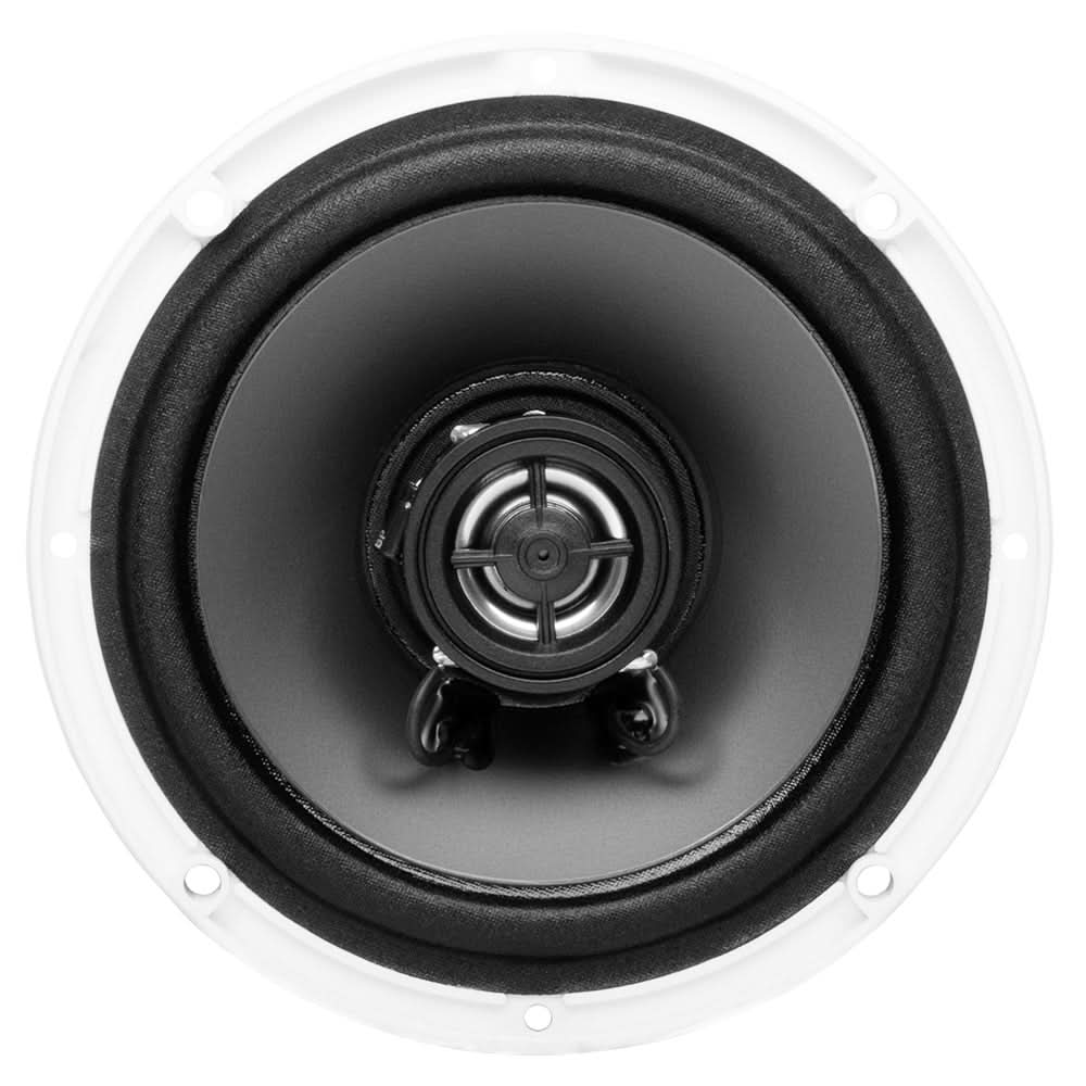 Boss Audio MR50 5.25 - Inch Marine - Grade Round Speakers - White (Pair) - MR50 - Anchor Express