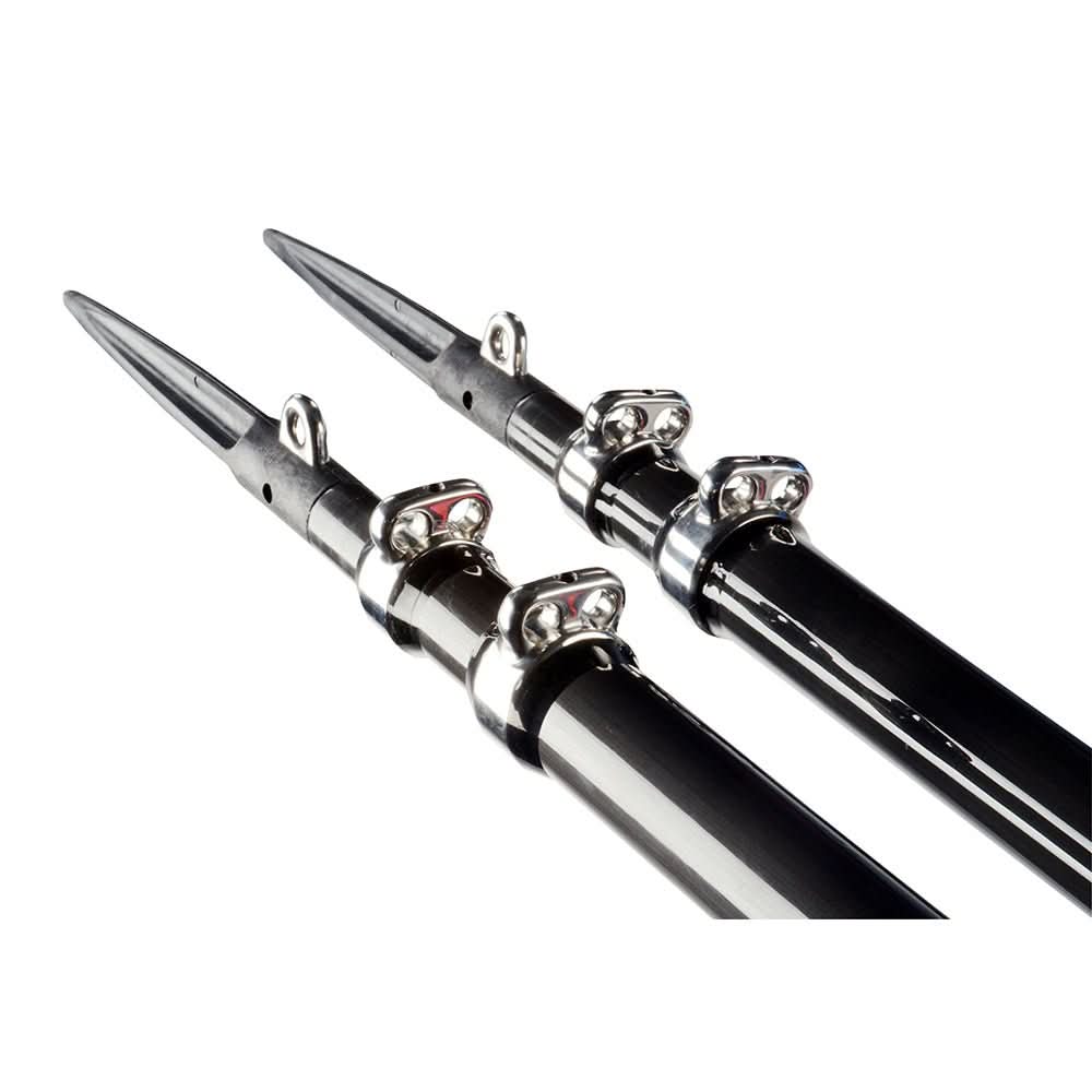 C.E. Smith Gen3 Carbon Fiber Outriggers - Black - 22 ft Pair - 56551 - Anchor Express