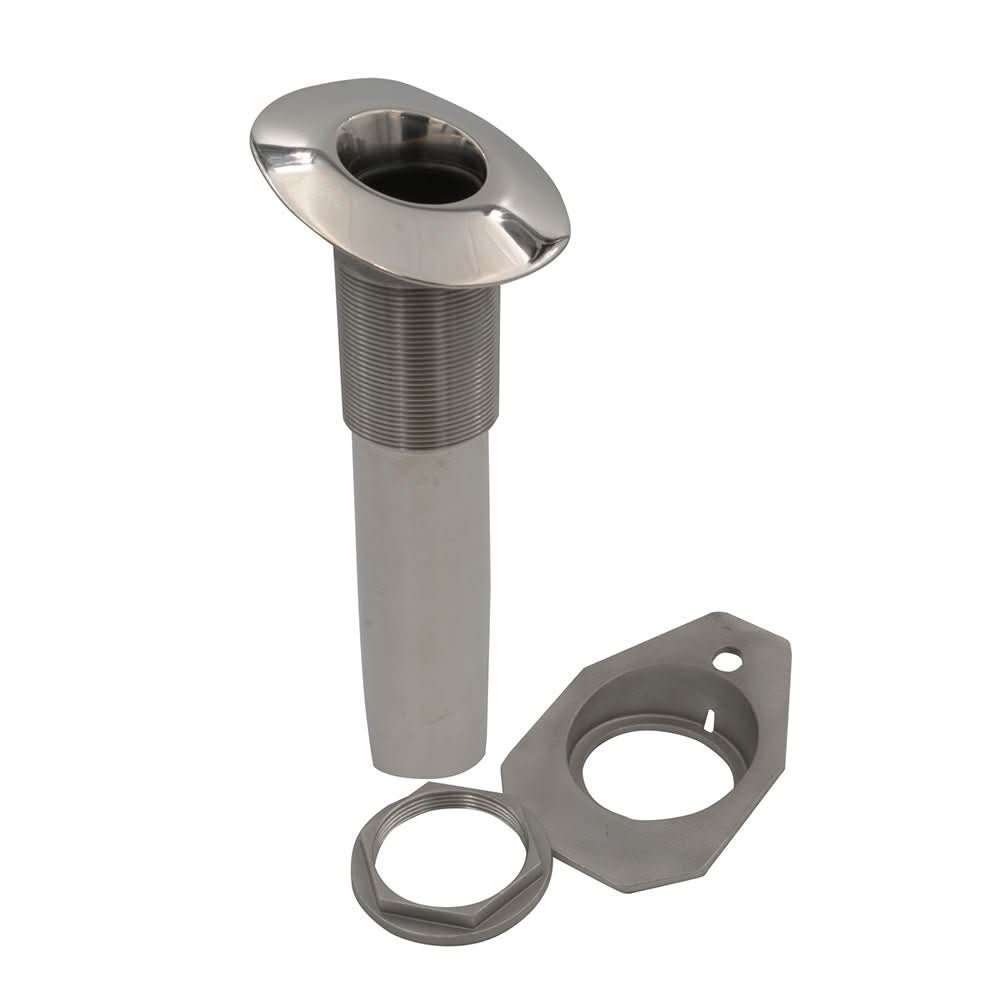 C.E. Smith Screwless Flush Mount Rod Holder - 15 Degree - Black Liner - No Logo - 53677 - Anchor Express