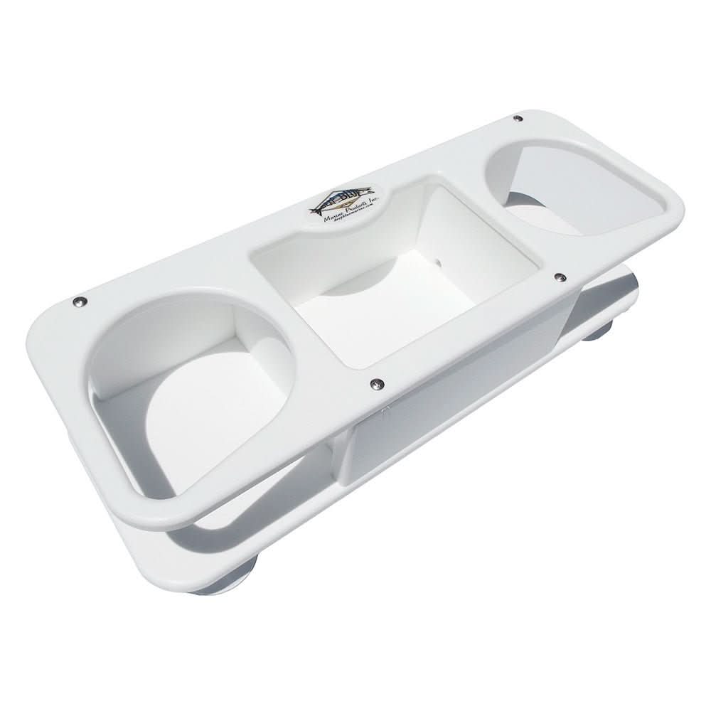 Deep Blue Marine MB - 2 Double Cup Holder w/Suction Cups - MB - 2 - Anchor Express