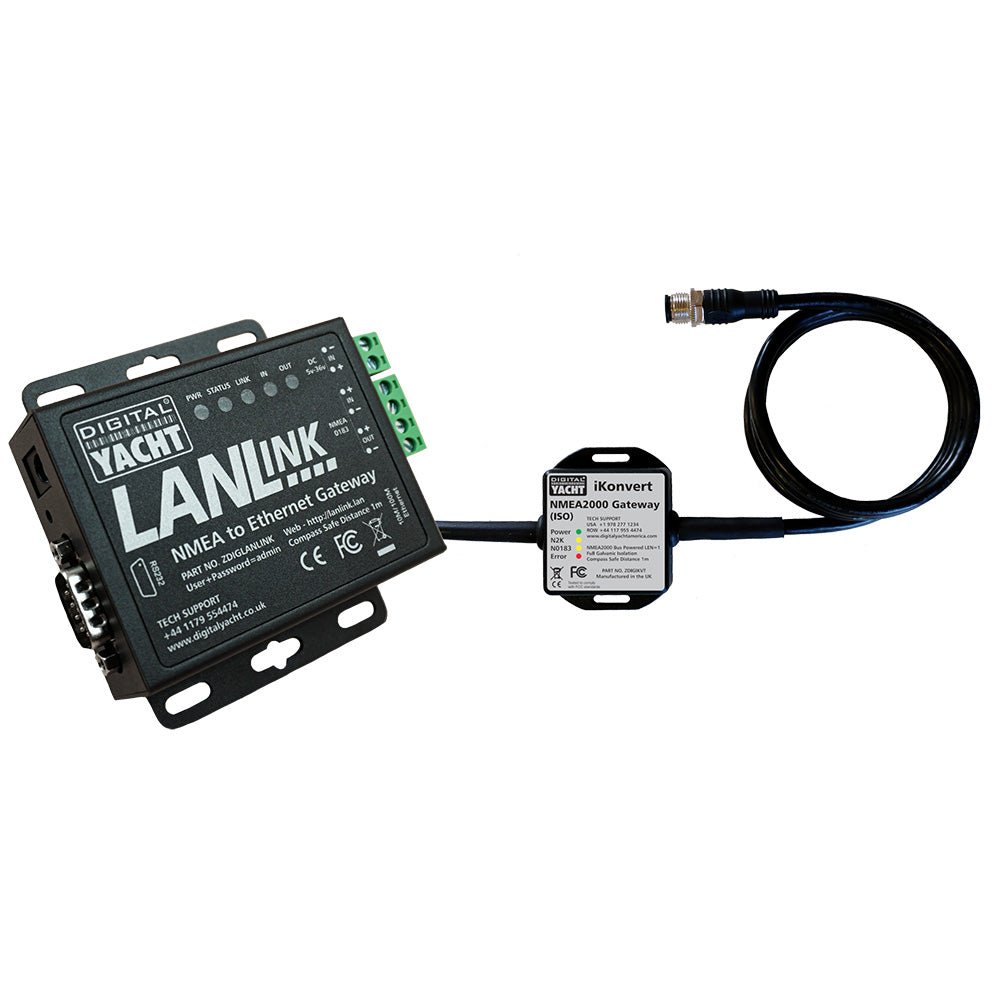 Digital Yacht LANLink NMEA 2000 To Ethernet Gateway - ZDIGLANLN2K - Anchor Express