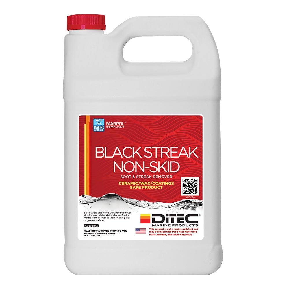 DiTEC Marine Products Black Streak & Non - Skid Cleaner - Gallon for Boat Decks and Surfaces - 6J - HNLV - MLW7 - Anchor Express