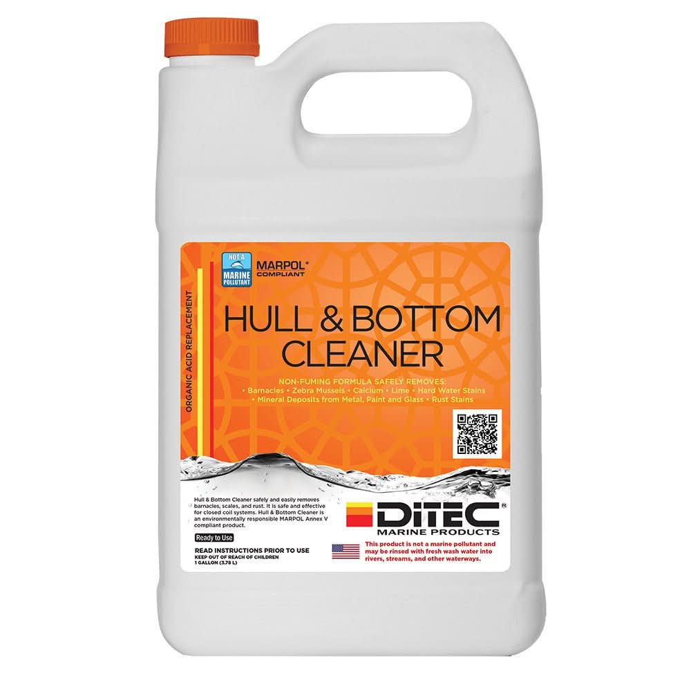 DiTEC Marine Products Hull & Bottom Cleaner Gallon | Marine Descaler for Boat Hulls and Surfaces - ZQ - U2MY - A3PD - Anchor Express