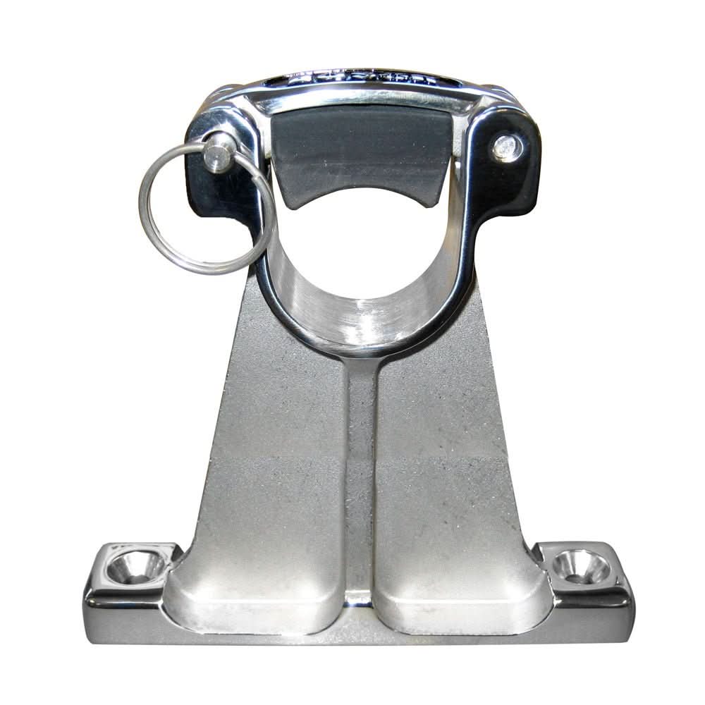 Edson Marine 5 - Inch Stainless Antenna Standoff for Up to 1.5 - Inch Diameter Antennas - 535 - 5 - 125 - Anchor Express