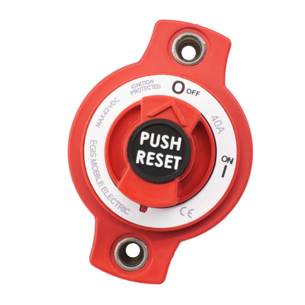 Egis 40A Panel Mount Mini Circuit Breaker - Anchor Express