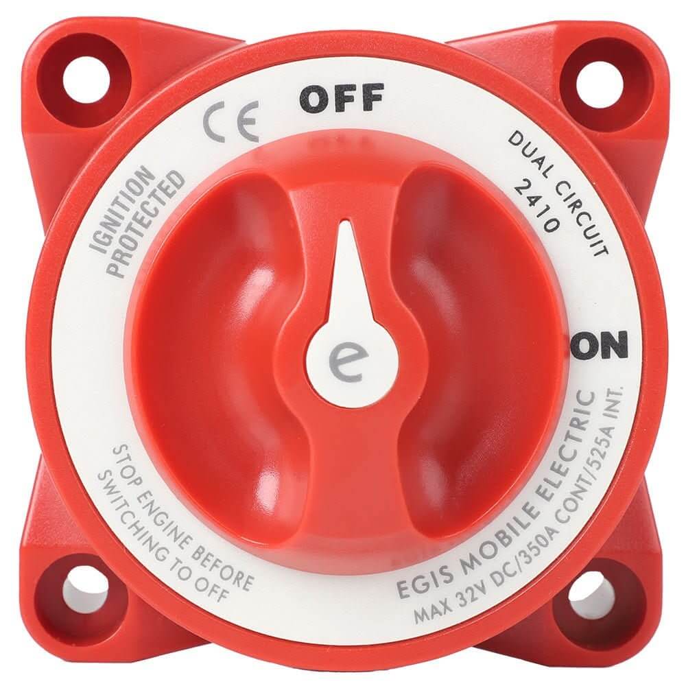 Egis Mobile Electric E - Series 350A Dual Circuit Battery Switch Off/On - 2410 - Anchor Express