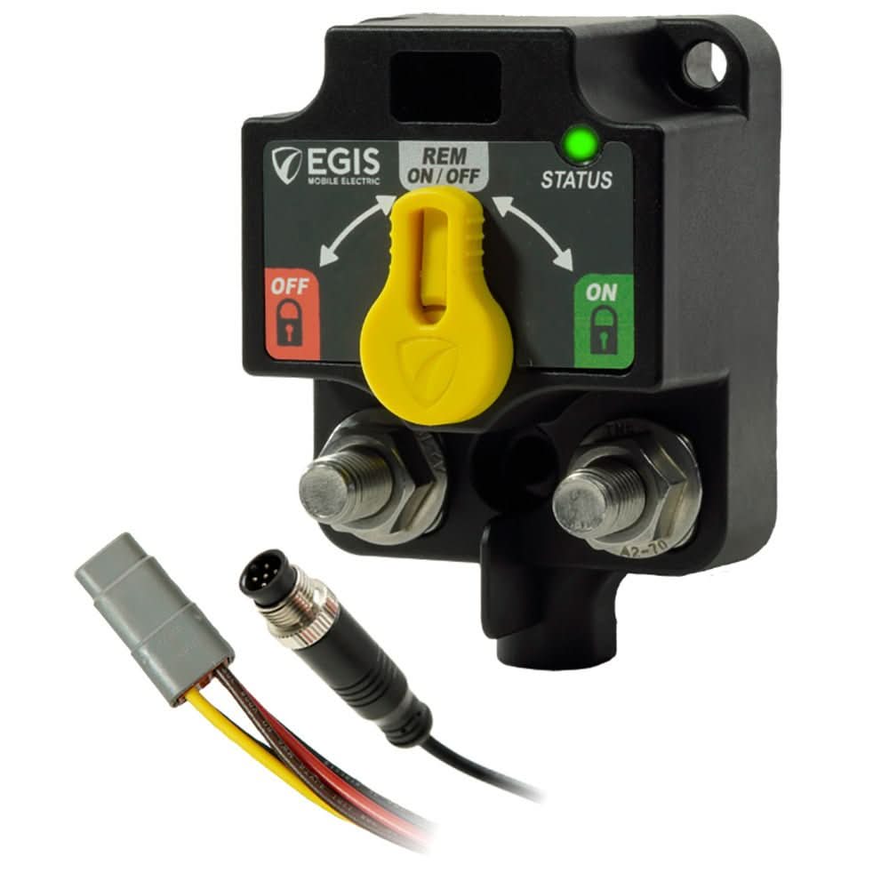 Egis Mobile Electric Single XD NMEA 2000 Automatic Circuit Releay with Knobs - 4 Position DT - 9811 - 4300 - Anchor Express