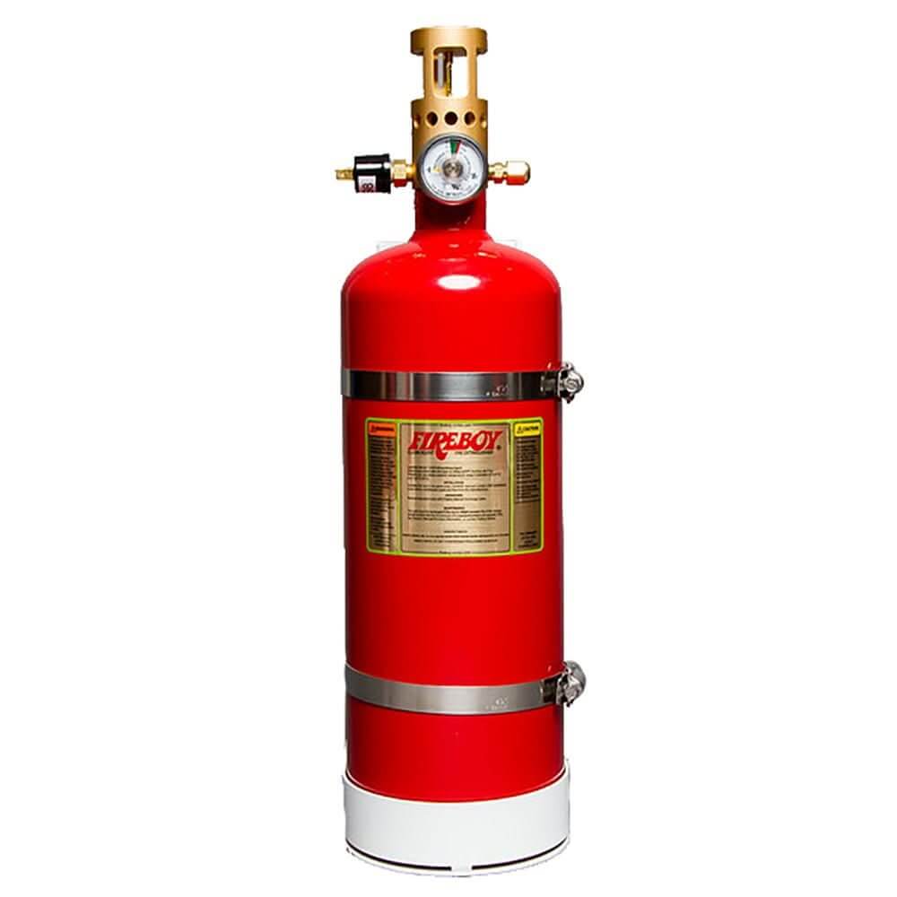 Fireboy - Xintex Automatic Vertical Fire Extinguisher w/Heavy Duty Bracket - 225 Cubic Feet Volume Protected - CG0225NVC - F - Anchor Express