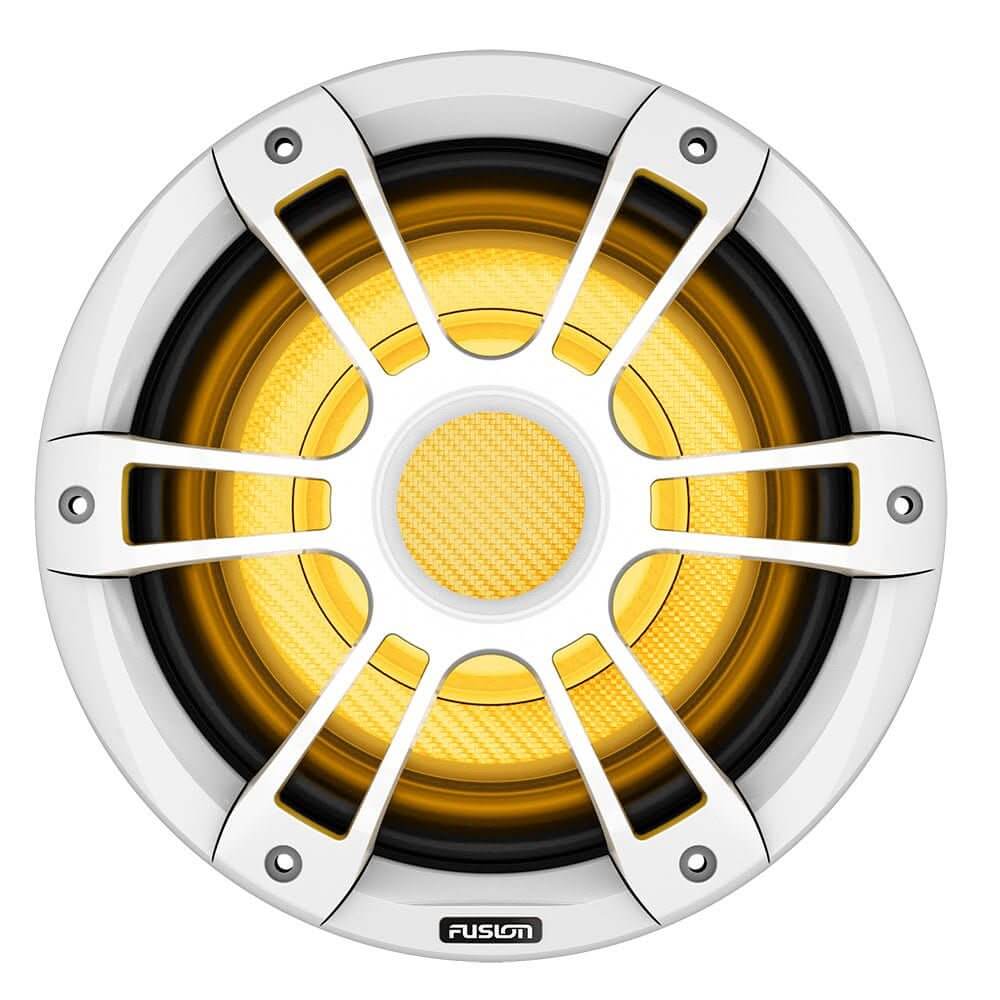 Fusion Signature Series 3i 12 - Inch CRGBW Marine Subwoofer - White - 010 - 02775 - 10 - Anchor Express