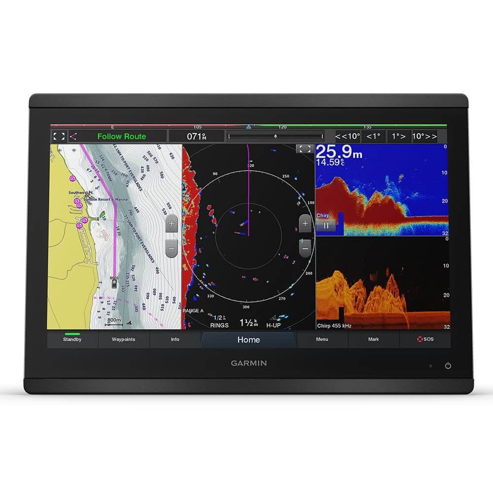 Garmin GPSMAP 8416xsv 16 - Inch Chartplotter and Sonar Combo with Worldwide Basemap - 010 - 02093 - 02 - Anchor Express