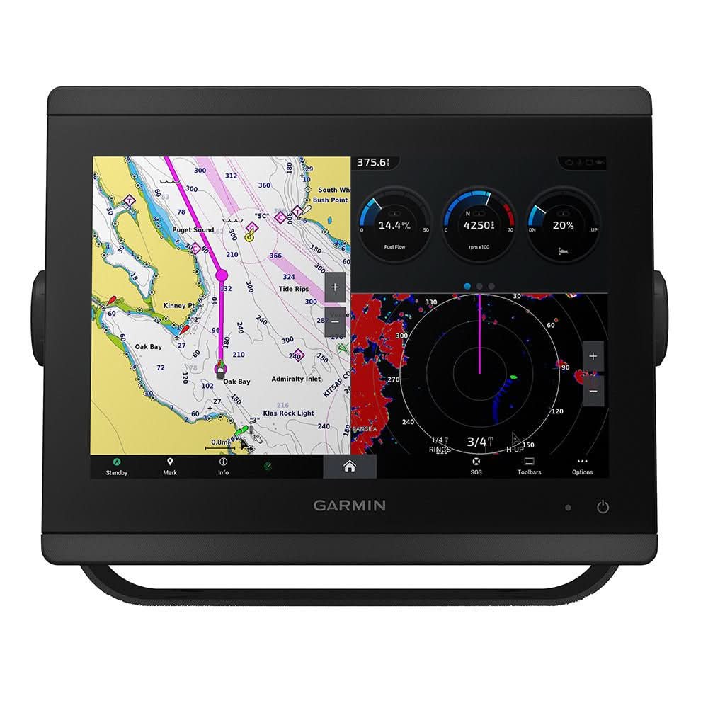 Garmin GPSMAP 8610 Chartplotter GN+ with 10 - Inch Full HD Touchscreen and Built - in Maps - 010 - 02091 - 50 - Anchor Express