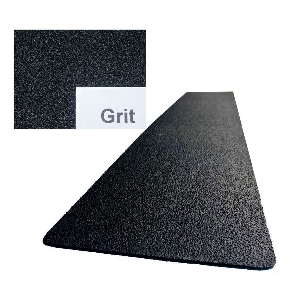 Gator Guards GatorSkinz Non - Skid Step Pad - Black Grit - 16 x 4 inches - GSSTEPBLK - GRIT - DP - Anchor Express