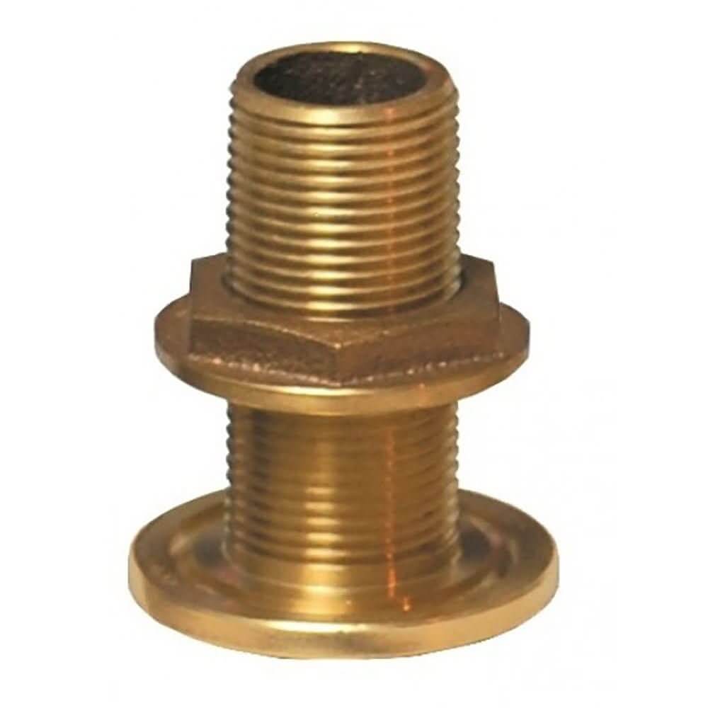 GROCO 3" Bronze Thru - Hull Fitting w/Nut - Anchor Express