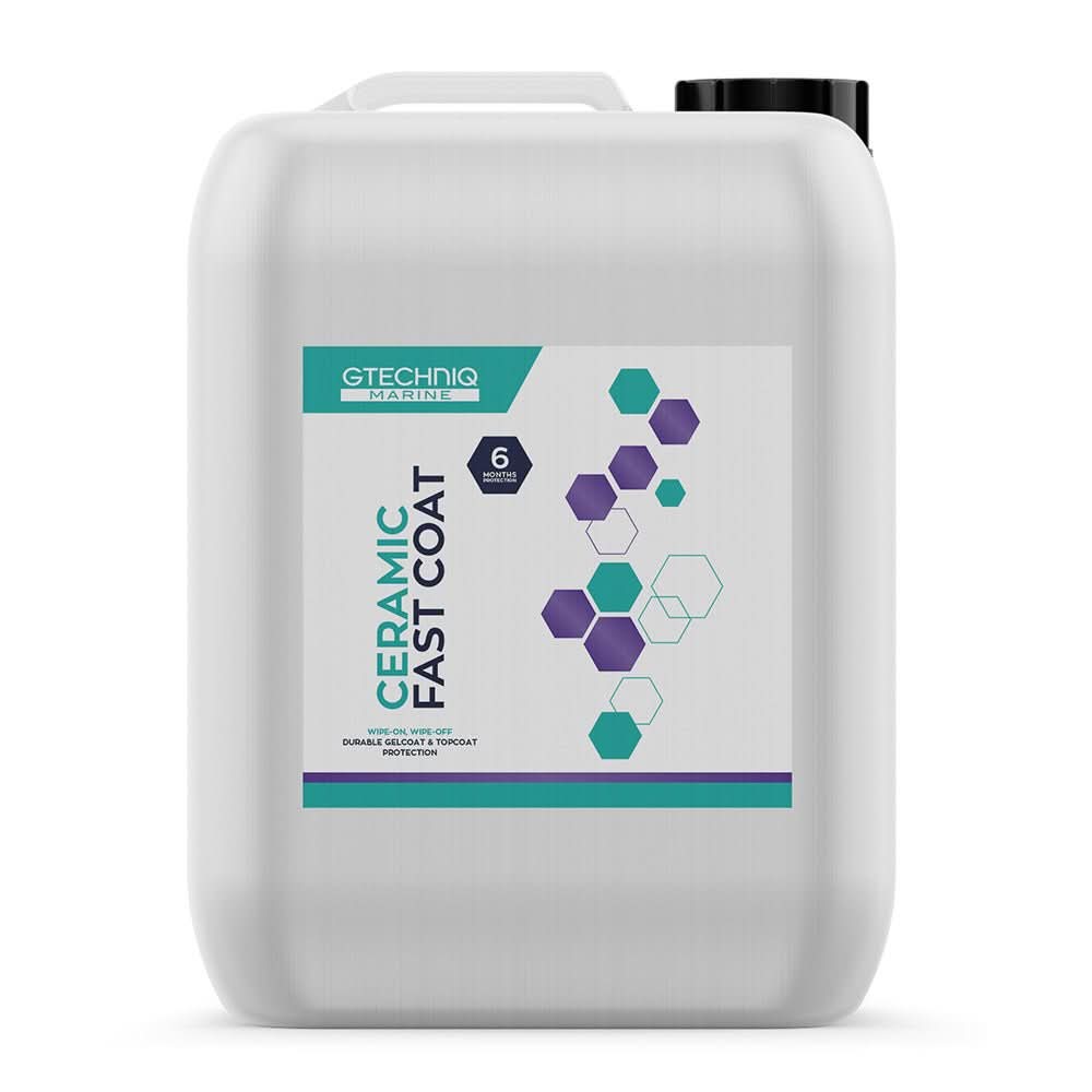 Gtechniq Marine Ceramic Fast Coat 5L - High - Gloss, UV - Resistant Marine Coating - Anchor Express