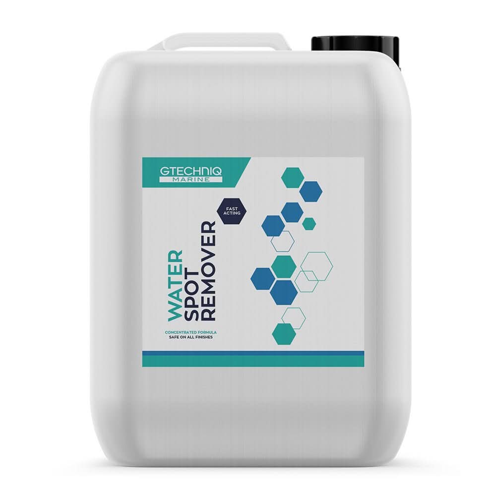Gtechniq Water Spot Remover 5L - Marine Surface Water Spot Removal Solution - Anchor Express