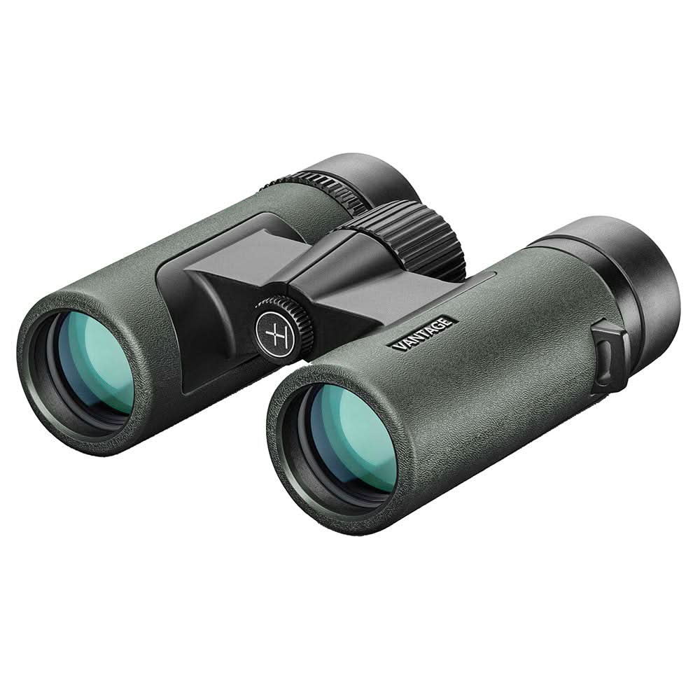 Hawke Optics Vantage Binocular 10x32 - Green with Fully Coated Optics and BAK - 4 Roof Prisms - 34121 - Anchor Express