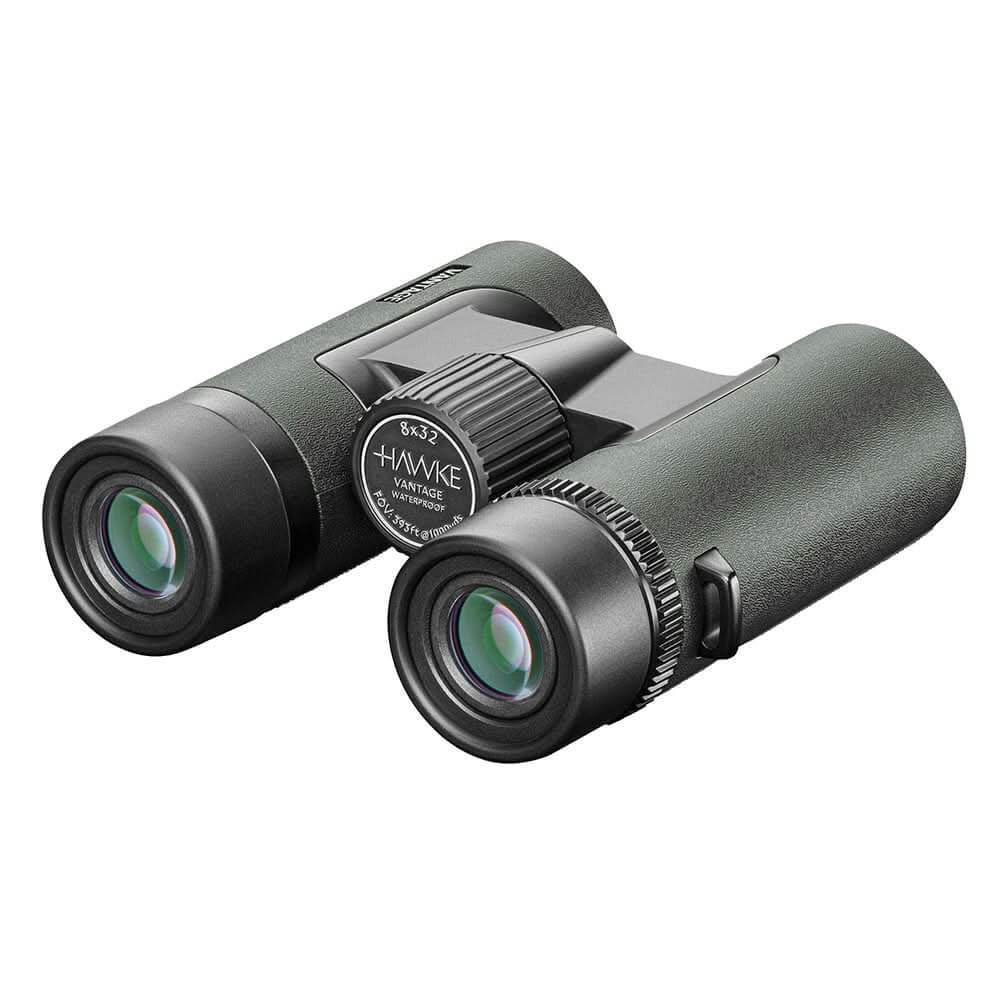 Hawke Optics Vantage Binocular 8x32 * Green with Fully Coated Optics and Waterproof Design - 34120 - Anchor Express