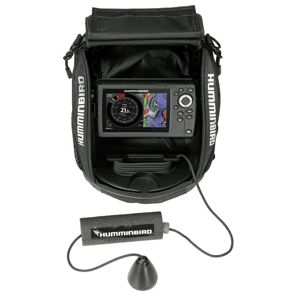 Humminbird ICE Helix 5 CHIRP GPS G3 Fishfinder and Sonar Combo - 411730 - 1 - Anchor Express