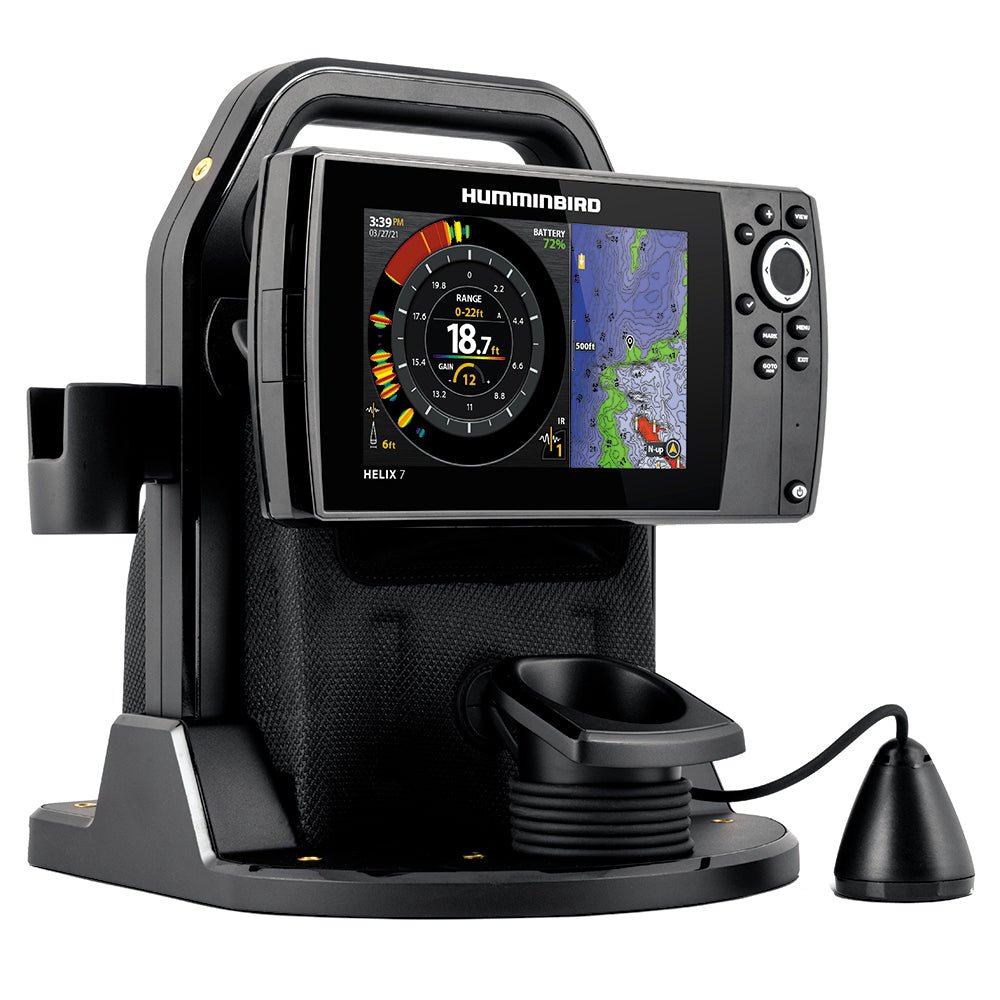Humminbird ICE HELIX 7 CHIRP GPS G4 Combo All - Season Fish Finder - 411760 - 1 - Anchor Express