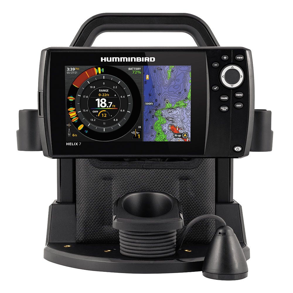 Humminbird ICE HELIX 7 CHIRP GPS G4 Combo All - Season Fish Finder - 411760 - 1 - Anchor Express