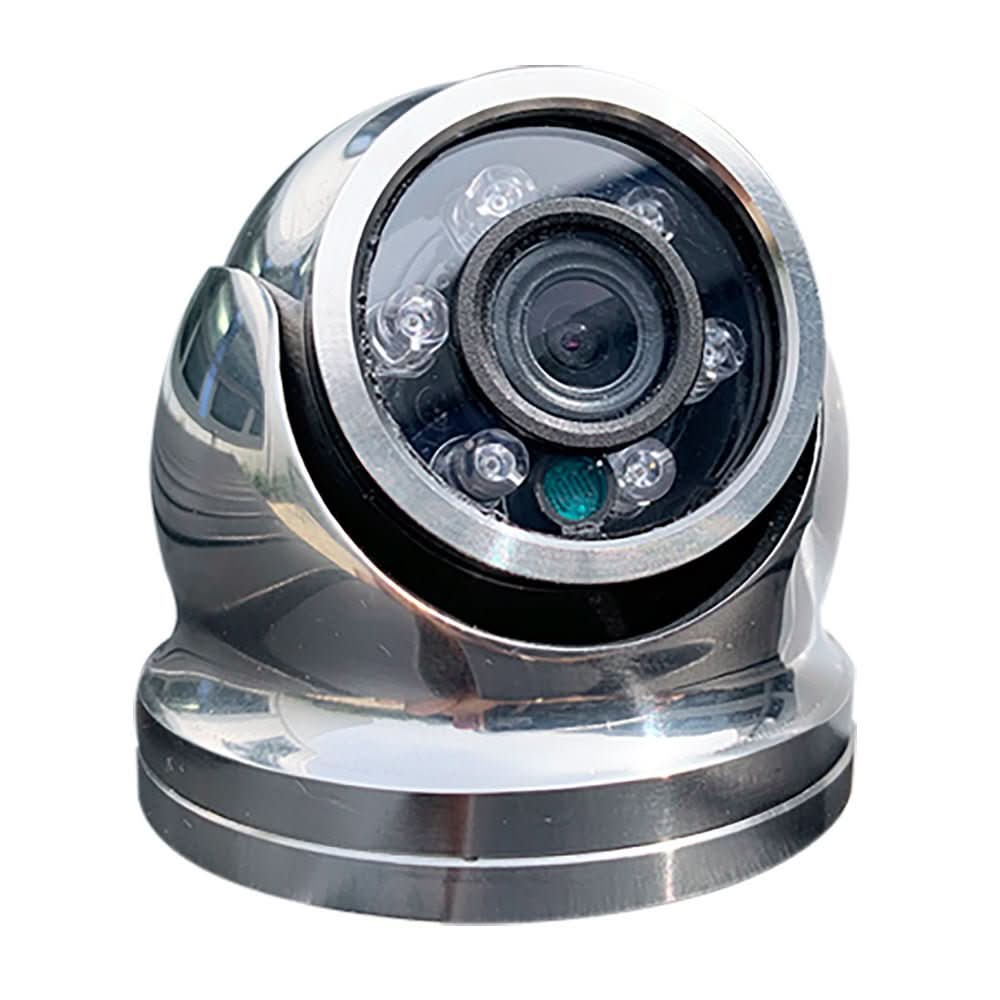Iris Hi - Resolution Analog Mini Dome Camera - 316 Stainless Steel - CVBS - TVI - 3.6 - Anchor Express