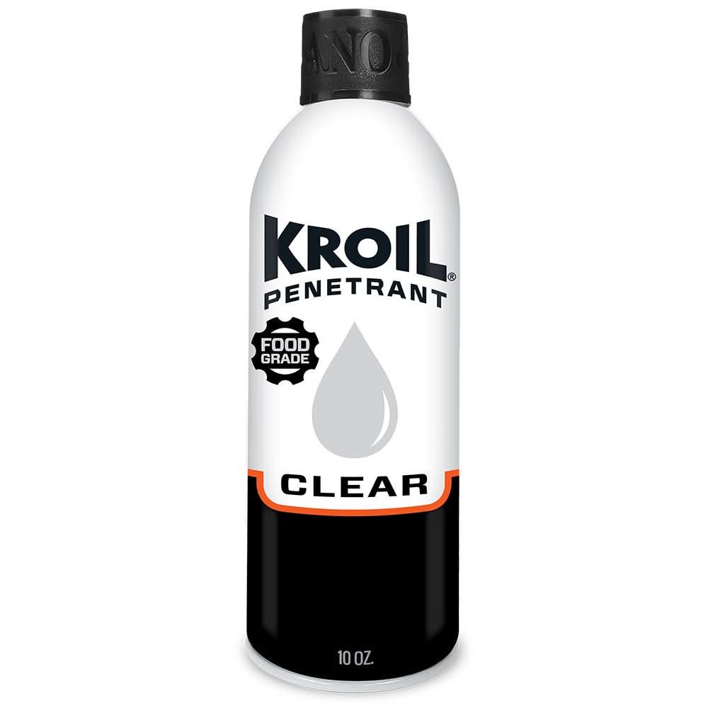 Kroil Clear Food Grade Penetrating Oil - Aerosol - 10oz Can - Anchor Express
