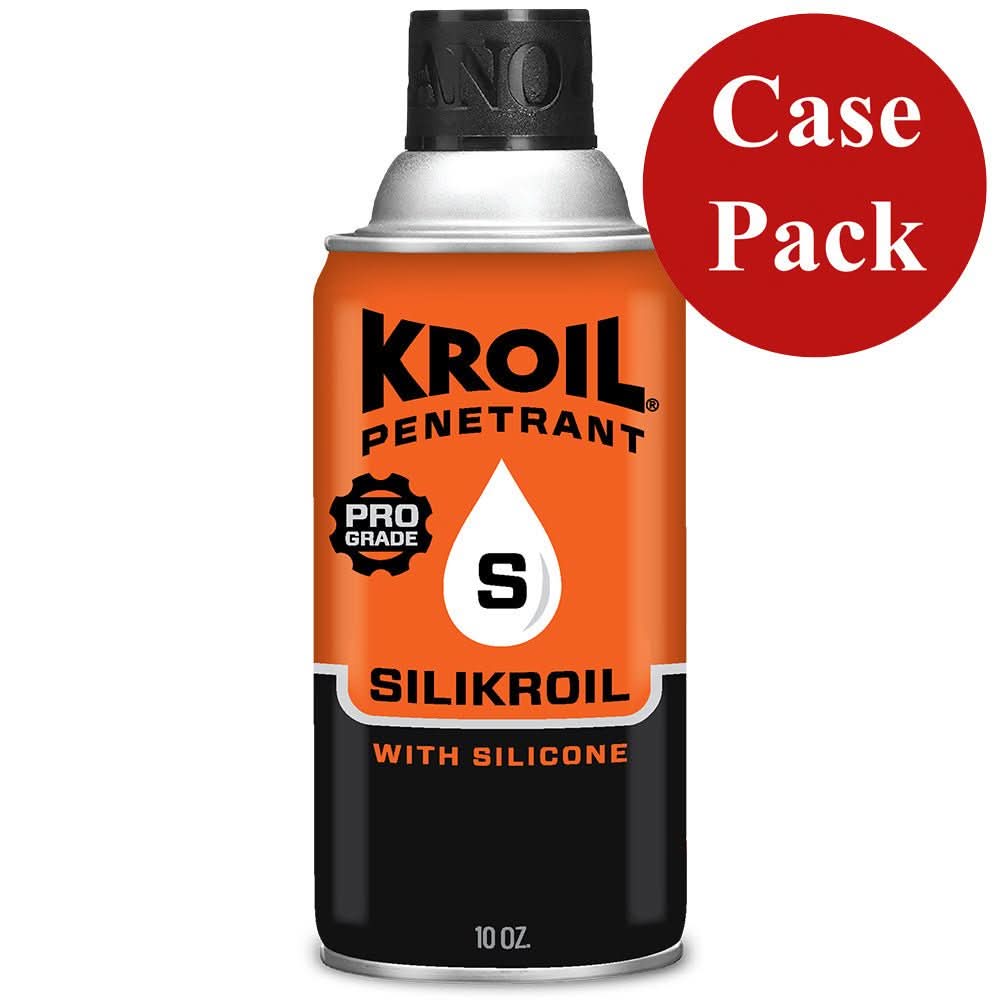 Kroil Silikroil Penetrant - Aerosol - 10oz Can with Silicone *Case of 12 - Anchor Express