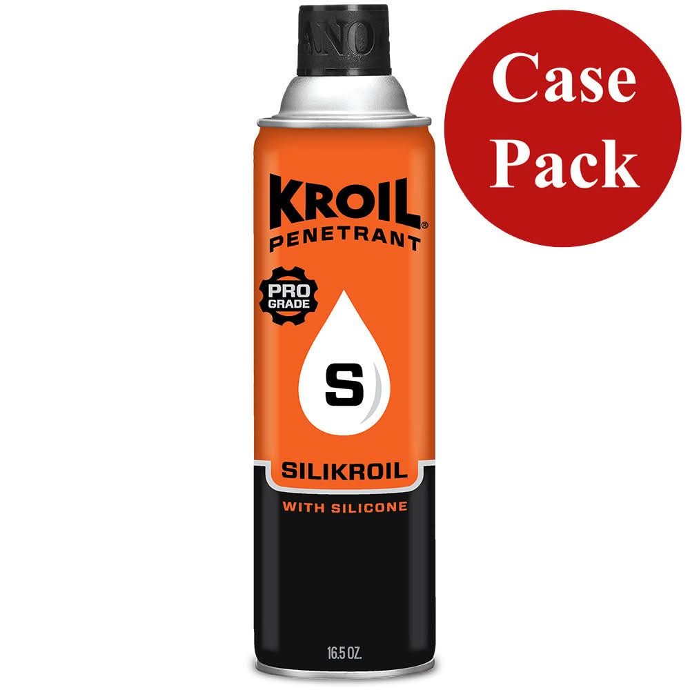 Kroil Silikroil Penetrant - Aerosol - 16.5oz Can with Silicone *Case of 12 - Anchor Express