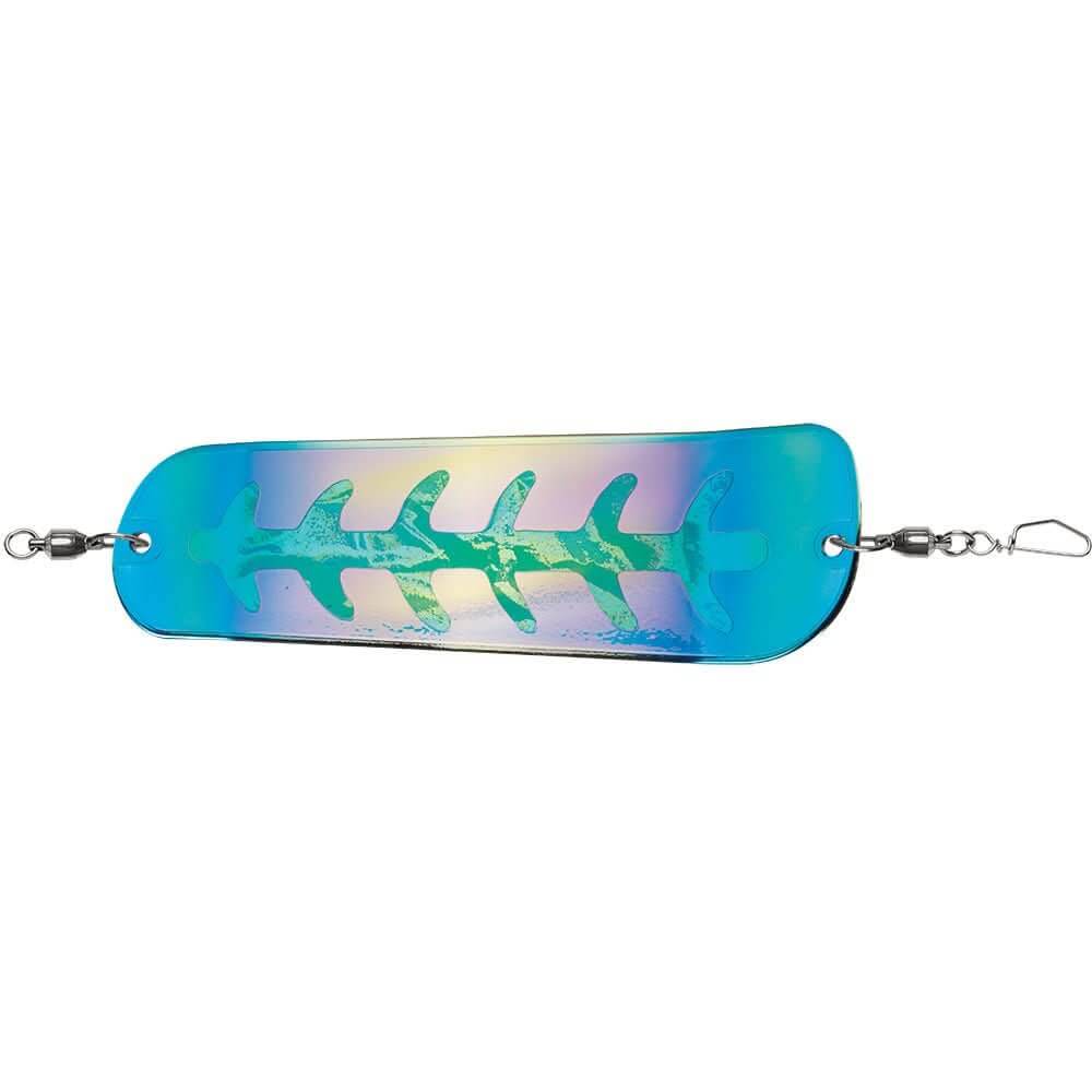 Luhr - Jensen Money Roll Flasher - 8 - 1/4 inch Blue Kamikaze UV - 5860 - 008 - 1750 - Anchor Express