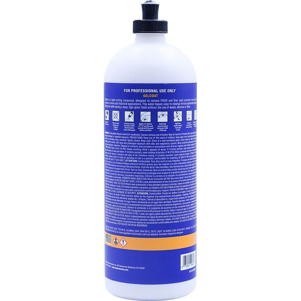 Malco Gel Coat Compound 32oz for Marine and Industrial Polishing - 167532 - Anchor Express