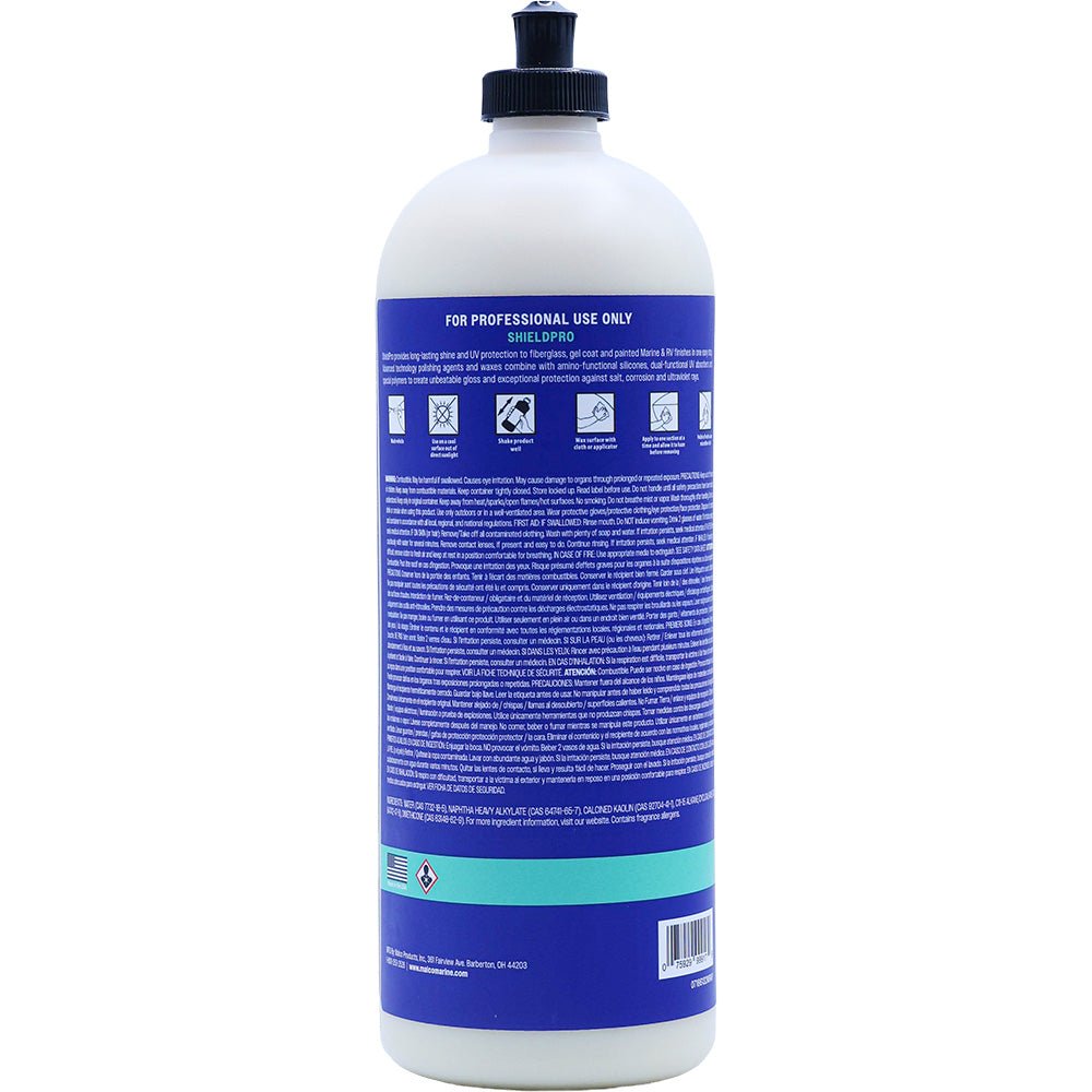 Malco ShieldPro UV Creme Wax - 32oz for Marine and Vehicle Surface Protection - 166132 - Anchor Express
